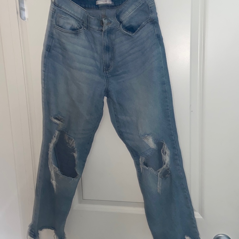 SO Light-wash Ripped Jeans